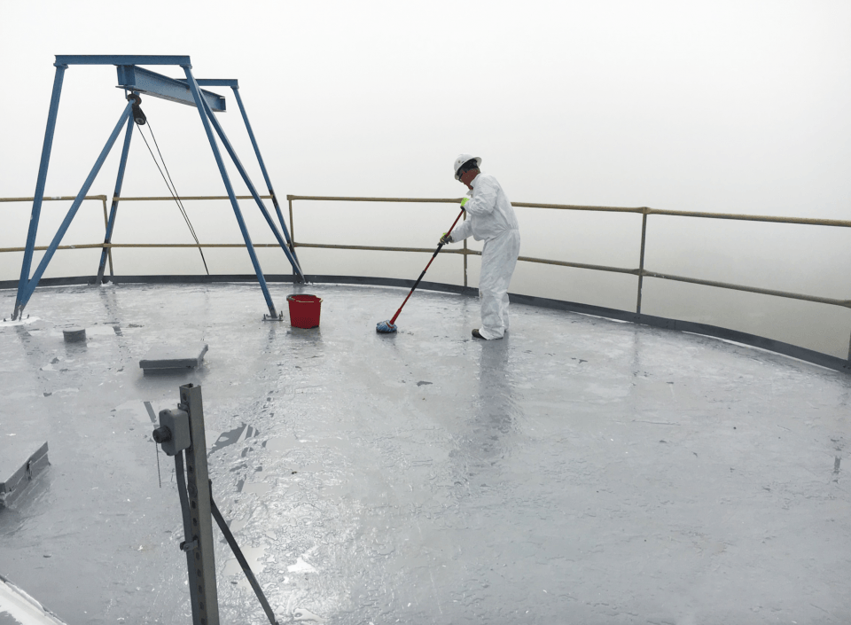 protective coating on roof